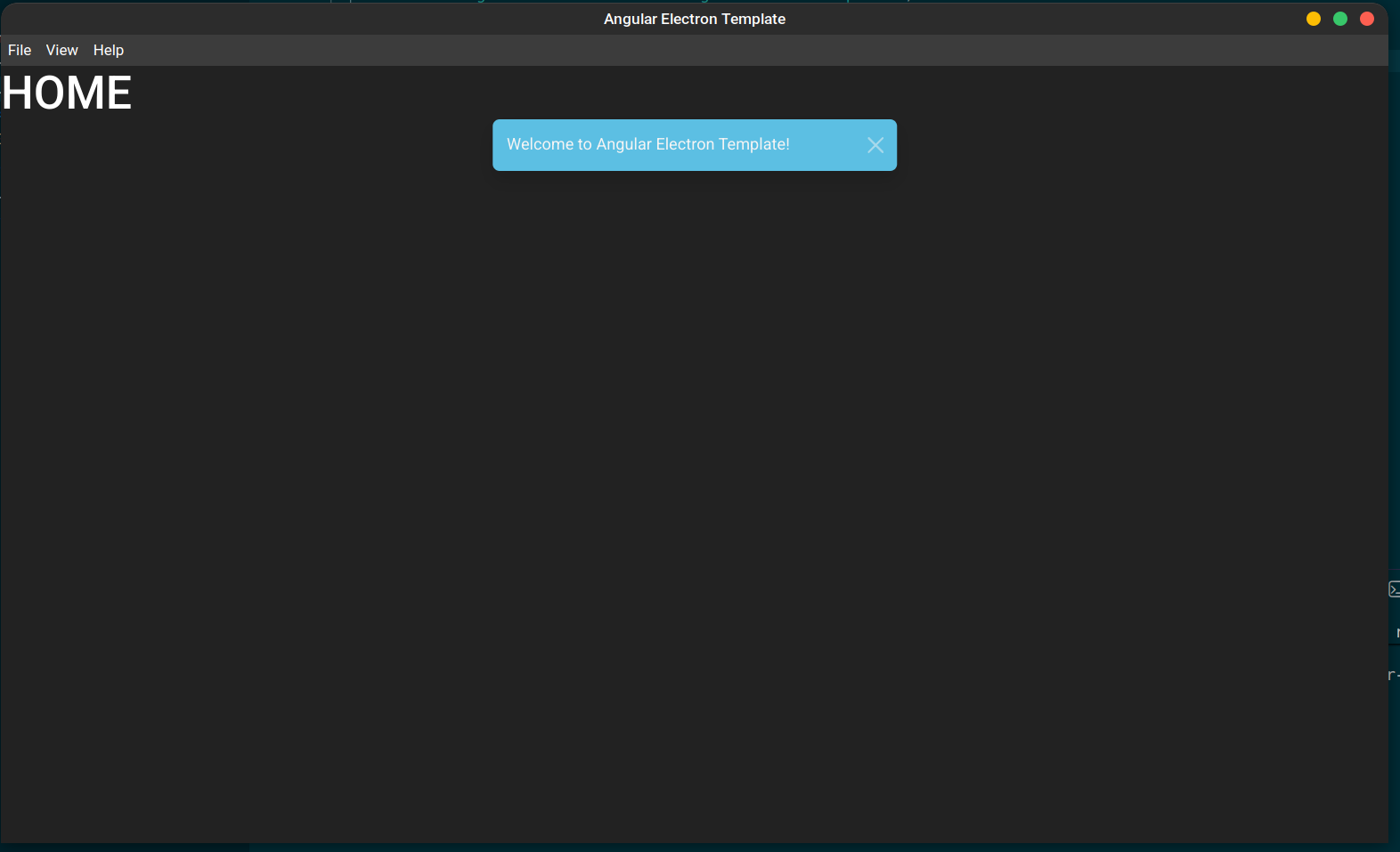 Angular Electron Template