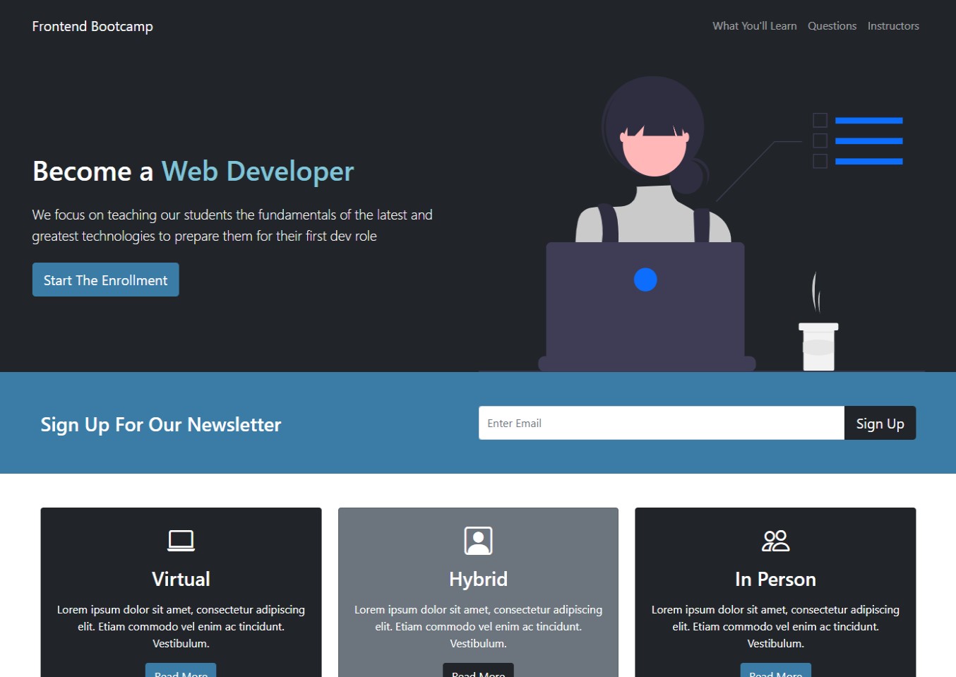 Bootstrap Template